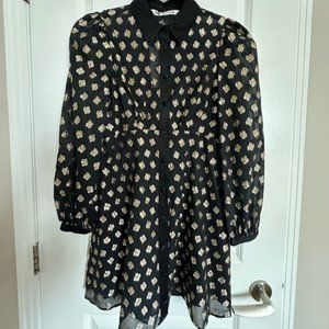 Zara Black Mini Dress